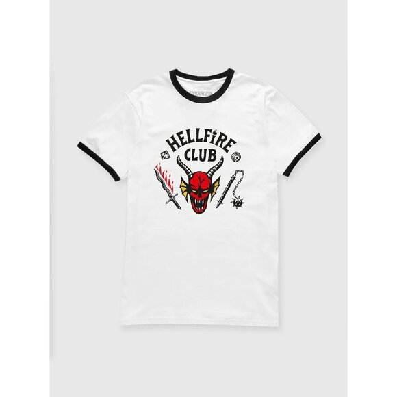 NWT Stranger Things 4 Hellfire‎ Club T-Shirt Size XXL - Picture 1 of 8